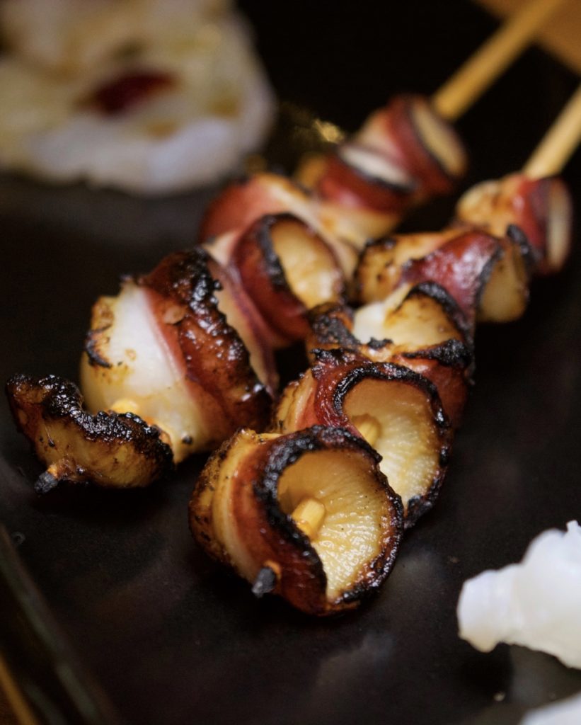 Grilled Octopus Yakitori